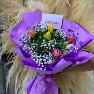 Bouquet de tulipanes